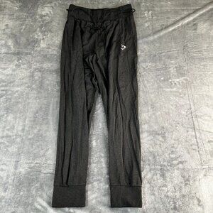 Gymshark Vital Seamless 2.0 Joggers Black Marl Size Medium Work Out Athletic